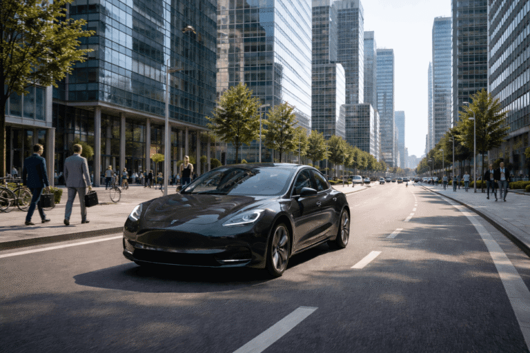 De voordelen van een elektrische auto in financial lease voor ondernemers